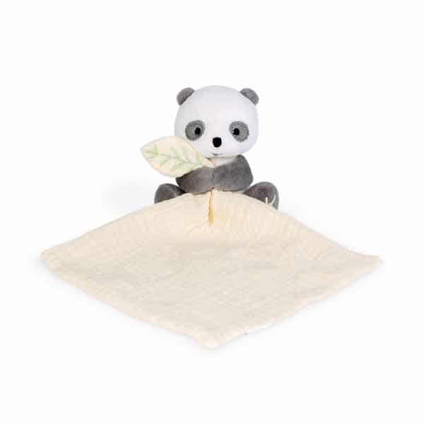 Doudou mouchoir panda - Partenariat WWF®