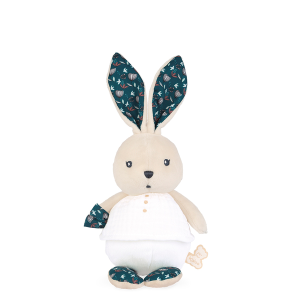 Doudou pantin lapin nature 25 cm - Kdoux