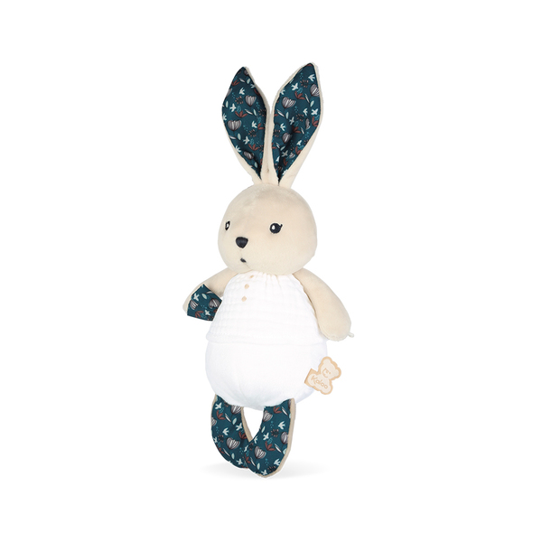 Doudou pantin lapin nature 25 cm - Kdoux