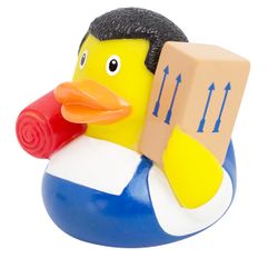 Canard de bain Déménageur