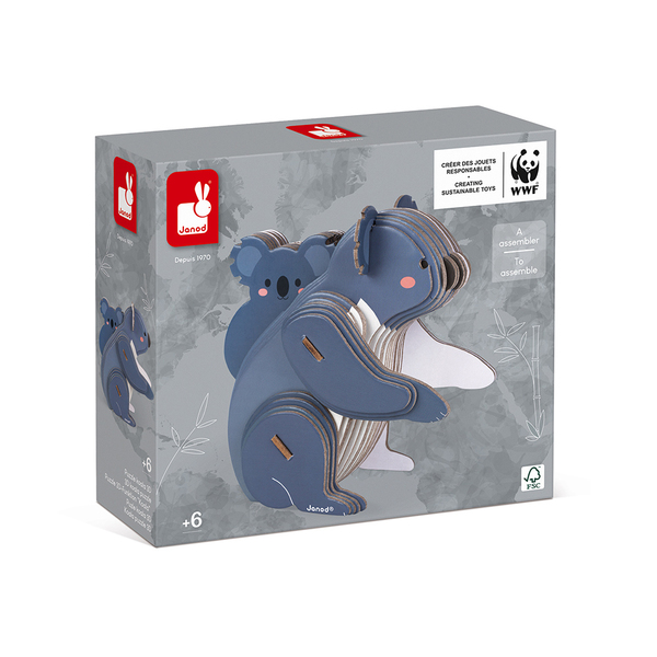 Puzzle 3D Koala 42 pièces - Partenariat WWF®