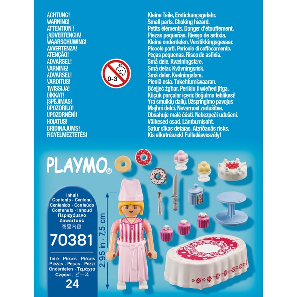 70381 - Playmobil City Life Spécial Plus - La Pâtissière