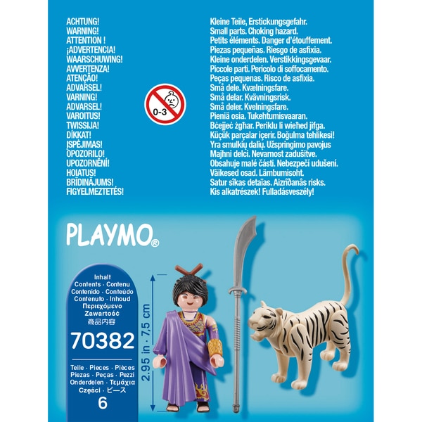 70382 - Playmobil Pirates Spécial Plus - Combattante ninja et tigre 