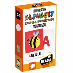 Alphabet tactile et phonique Montessori
