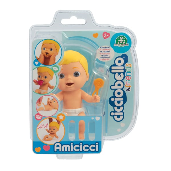 Poupée Cicciobello Amicicci + accessoires