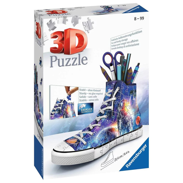Puzzle 3D Sneaker "Les Astronautes"