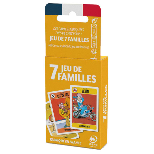 Jeu de 7 Familles Classique – Édition Éco Format