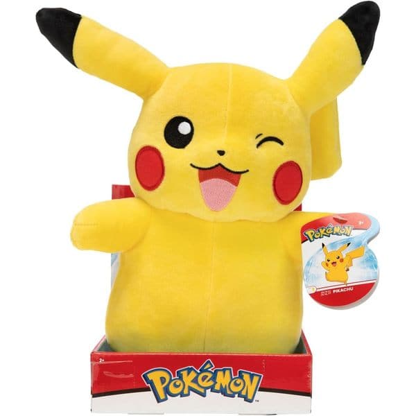 Peluche Pikachu 30 cm - Pokémon 