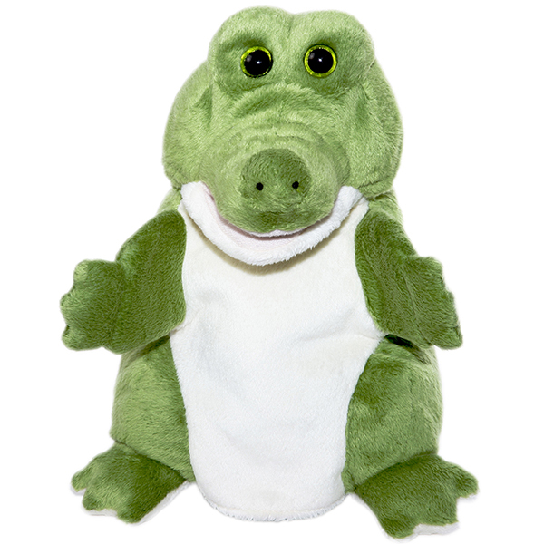 Marionnette crocodile 25cm