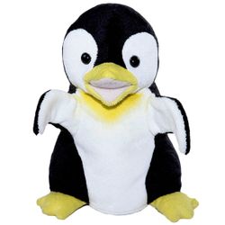  Marionnette à main pingouin 25cm