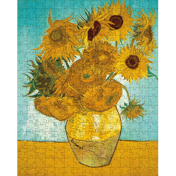 Puzzle 300 pièces avec livre Vincent Van Gogh