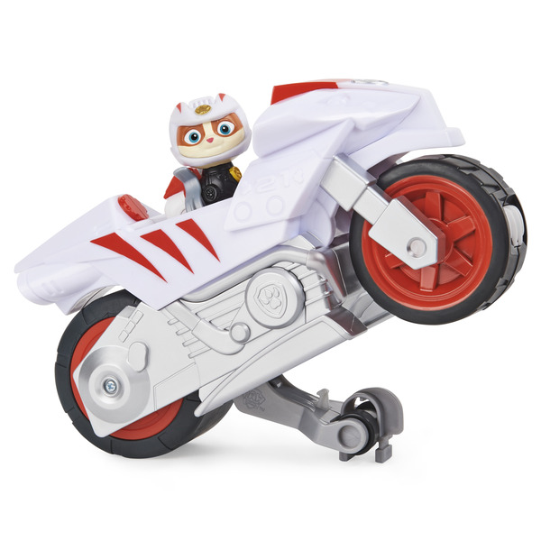 Moto et figurine Wildcat - La Pat Patrouille Moto Pups