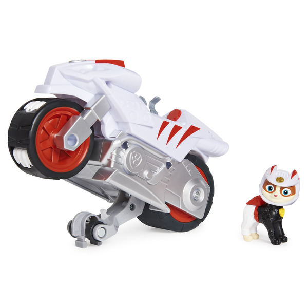 Moto et figurine Wildcat - La Pat Patrouille Moto Pups