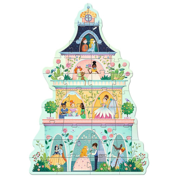 Puzzle géant 36 pièces la tour des Princesses