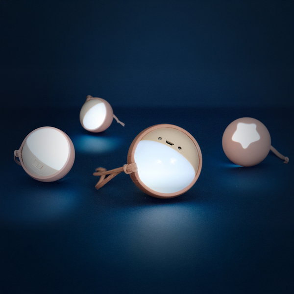 Veilleuse Little moon beige