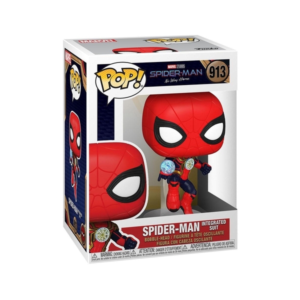 Figurine Spider-Man Integrated Suit - Spider-Man No Way Home - Funko Pop -n°913