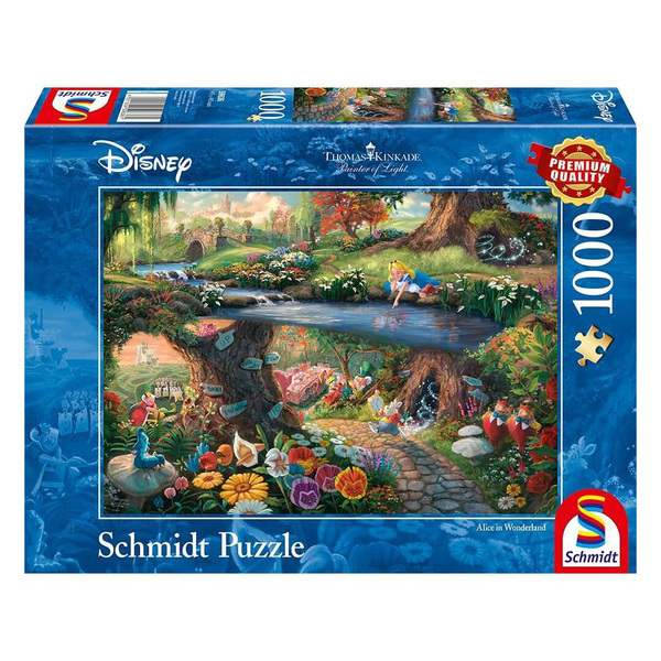 Puzzle Disney 1000 pièces - Alice au Pays des Merveilles