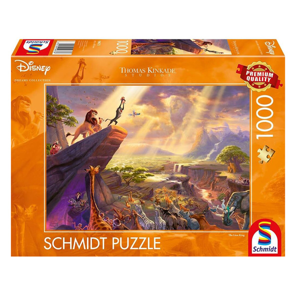 Puzzle Disney 1000 pièces - Le Roi lion