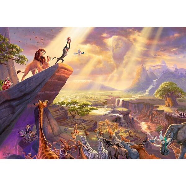 Puzzle Disney 1000 pièces - Le Roi lion