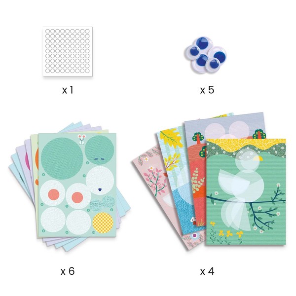 Créer avec du papier ronds