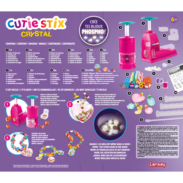 Cutie Stix - Set de création bijoux Cristal