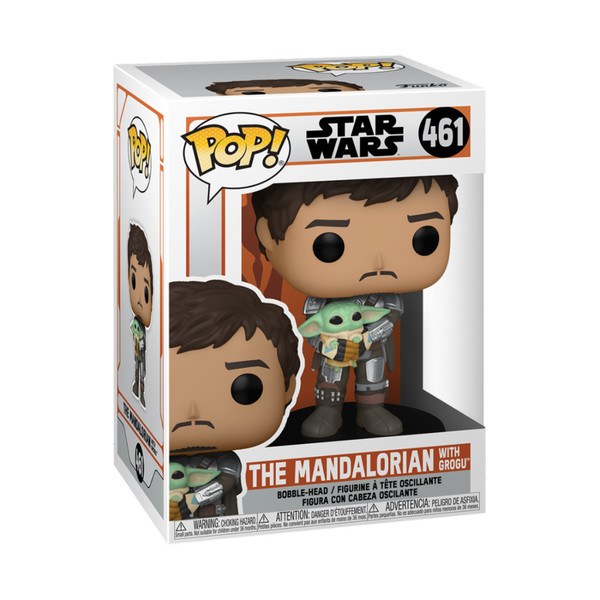 Figurine The Mandalorian et Grogu - Funko Pop n°461