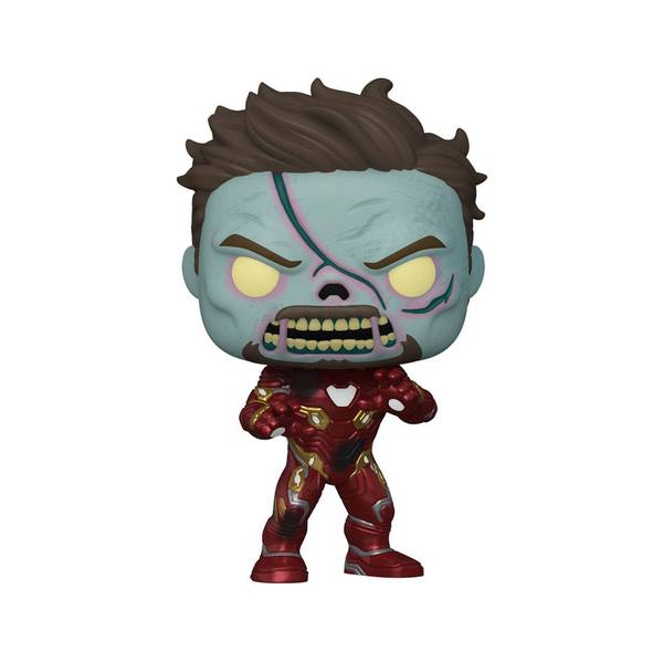 Figurine Iron Man Zombie - Disney What If ? - Funko Pop - n°944