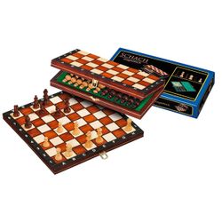 Jeu d'échecs pliable et magnétique - Format voyage