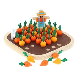 Le solitaire du potager en bois