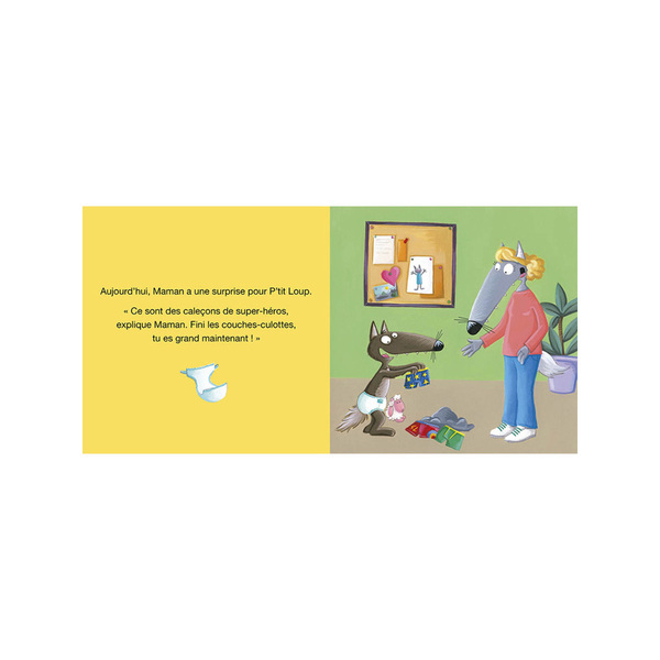 P tit loup ne met plus de couches