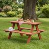 Table de pic-nic en bois