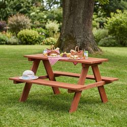 Table de pic-nic en bois