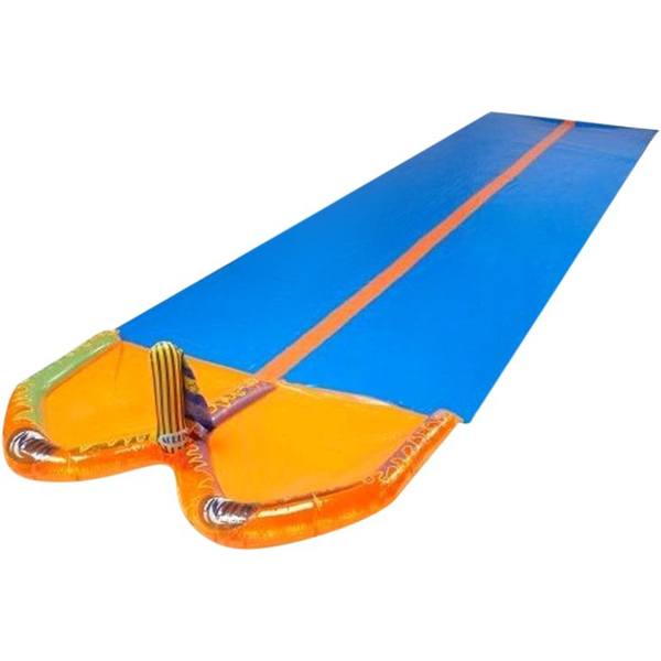 Toboggan aquatique double 
