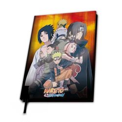 Cahier A5 Naruto Shippuden - Groupe Konoha 