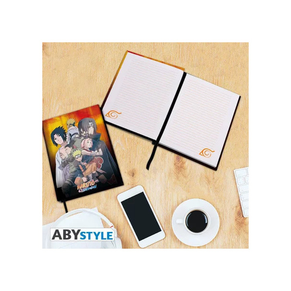 Cahier A5 Naruto Shippuden - Groupe Konoha 