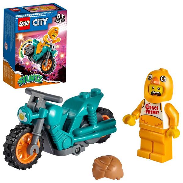 60310 - LEGO® City - La moto de cascade du Poulet