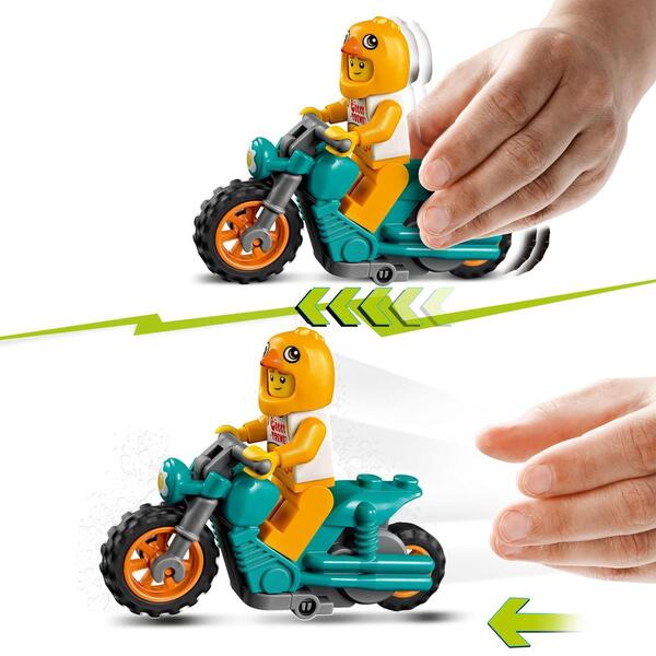 60310 - LEGO® City - La moto de cascade du Poulet