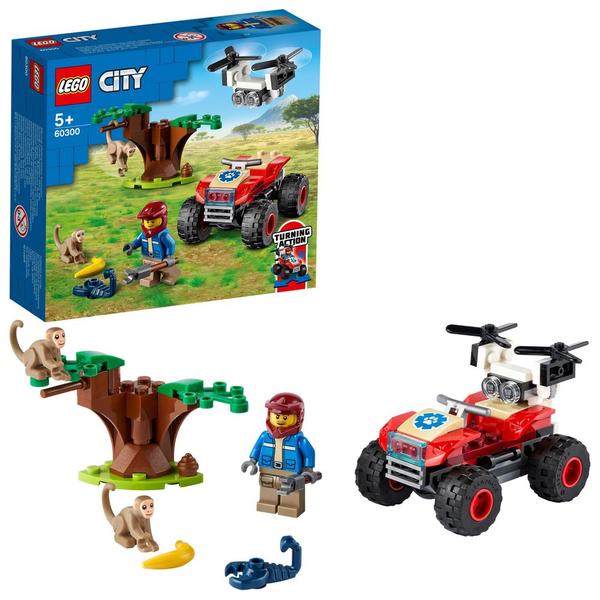 60300 - LEGO® City - Le quad de sauvetage des animaux sauvages