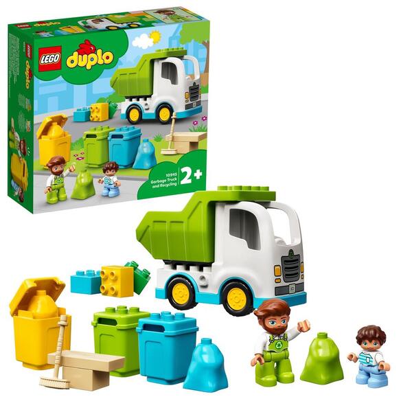 10945 - LEGO® DUPLO - Le camion poubelle et le tri sélectif