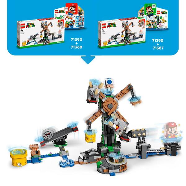 71390 - LEGO® Super Mario - Ensemble d extension La destruction des Reznors