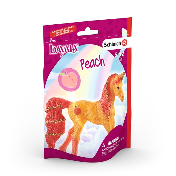 Poulain licorne Peach