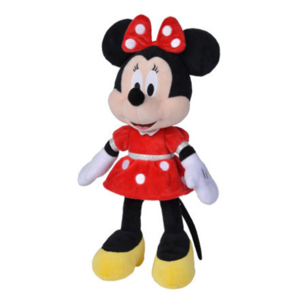Peluche Minnie et sa robe rouge - 35 cm 