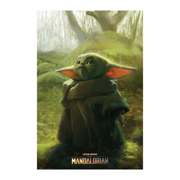 Poster Disney Star Wars The Mandalorian - The Child (L Enfant)