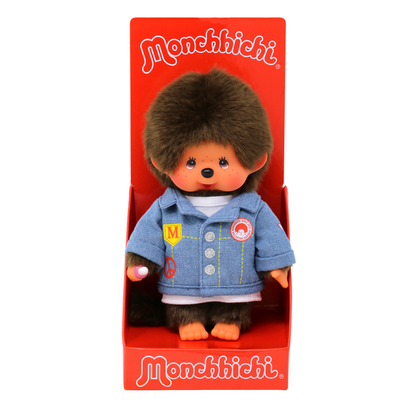 Peluche Moncchichi veste en jean