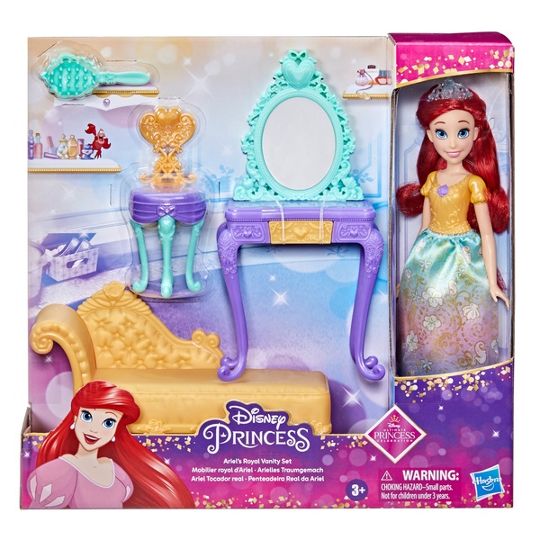 Coffret Mobilier royal d Ariel et poupée - Disney Princesses