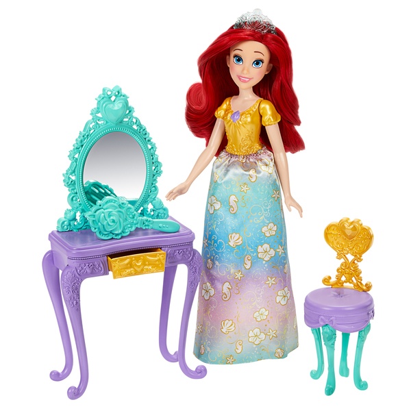 Coffret Mobilier royal d Ariel et poupée - Disney Princesses