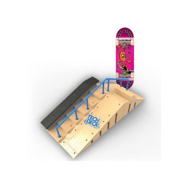 Coffret Tech Deck Revive - 6 Mini Skateboards Doigts + Accessoires - Planches 96 Mm - Inclut Outils, Roues, Trucks, Stickers