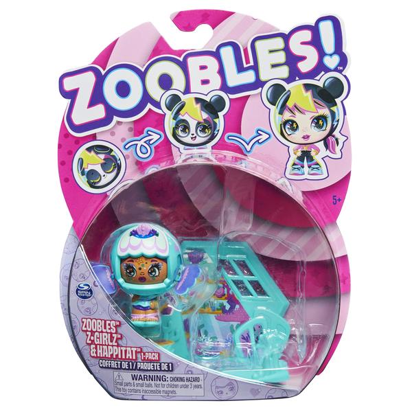 Zoobles - Figurine à collectionner - Pack de 1 Zoobles Z-Girlz