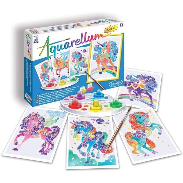 Aquarellum junior licorne + Sablimages fée 