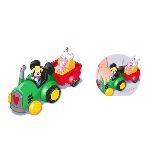 Figurine de Mickey et son tracteur - Disney 